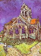 Vincent Van Gogh Church at Auvers china oil painting artist